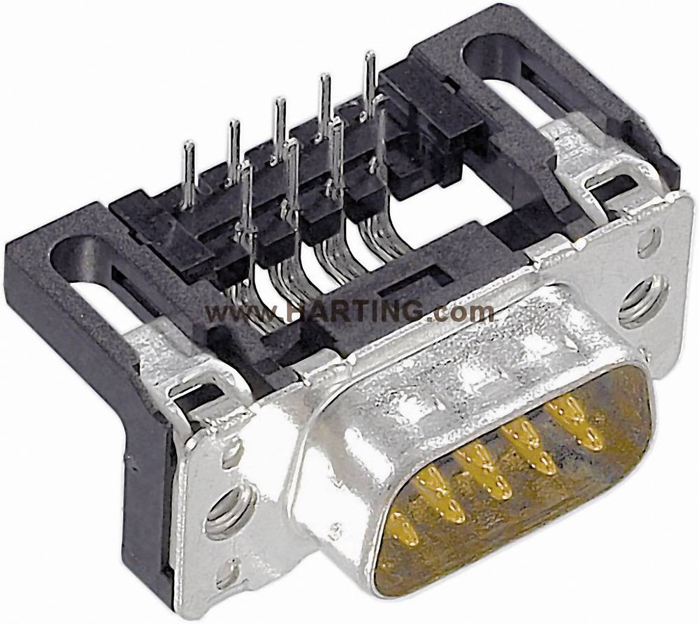 Harting 09 65 362 6812 wire connector 1 Black, Silver - Harting 09 65