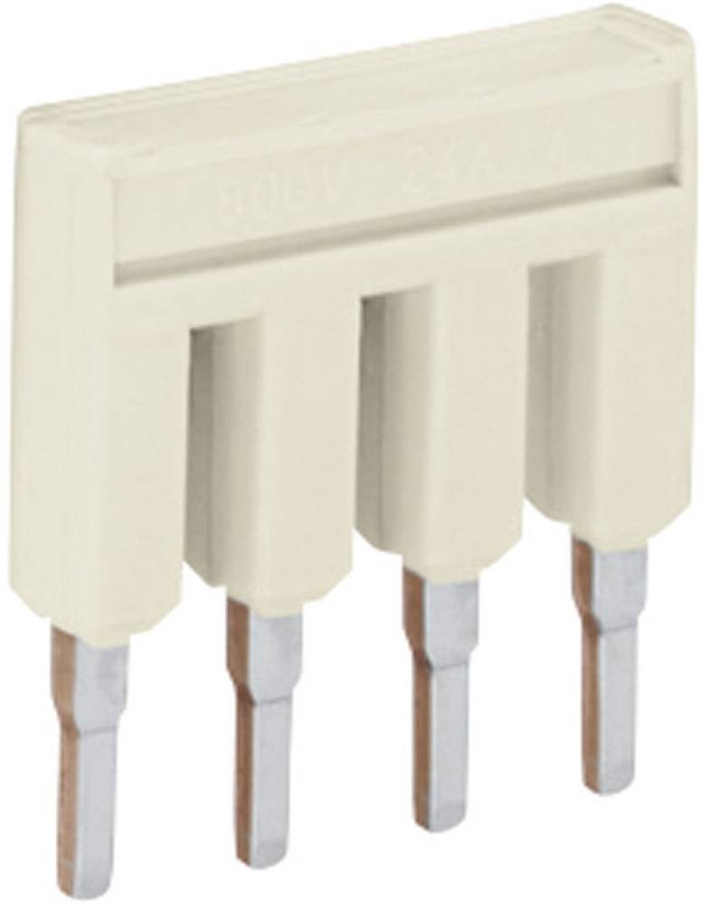 WAGO 2000-409 Kammbrücker light grey