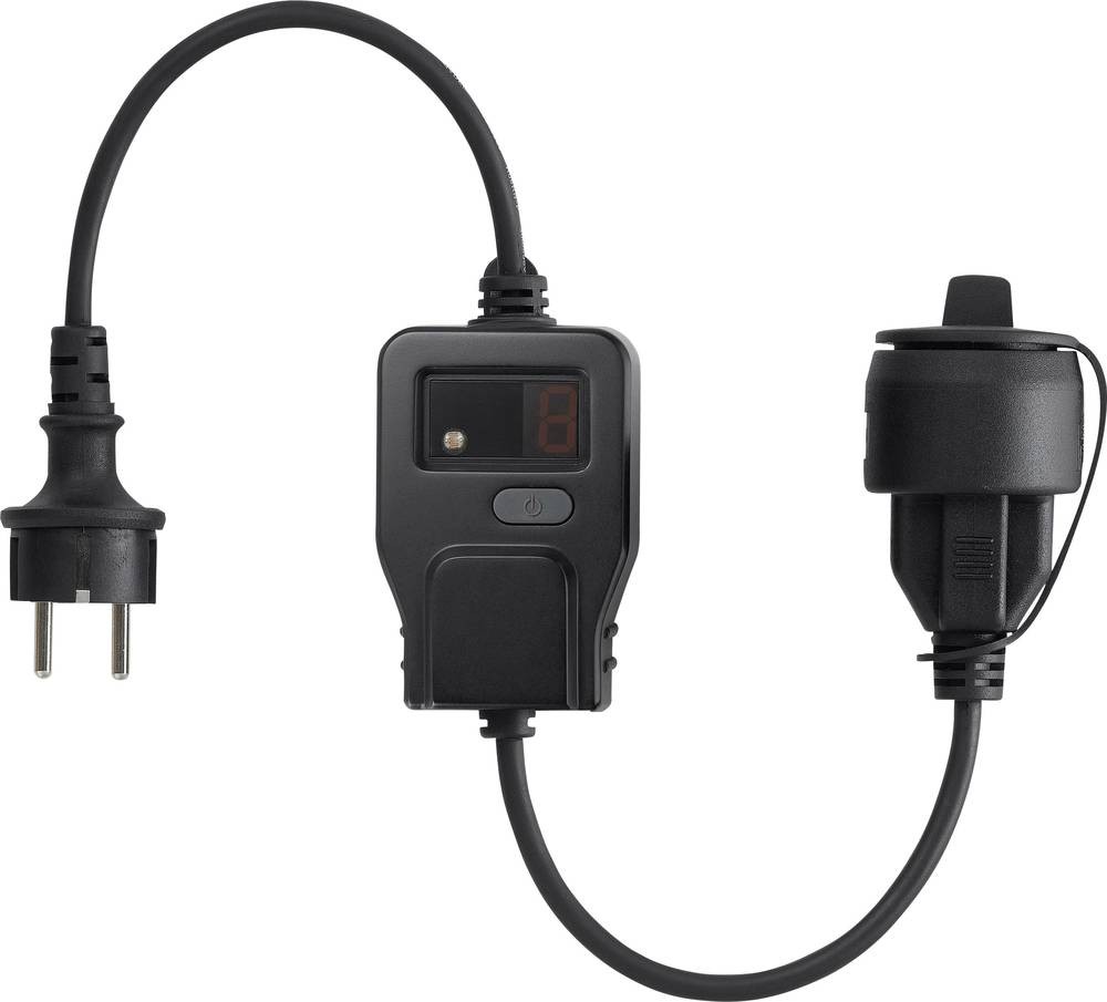 InterBär 8813-004.01 Dämmerungsschalter black 230V 1 up to 9h