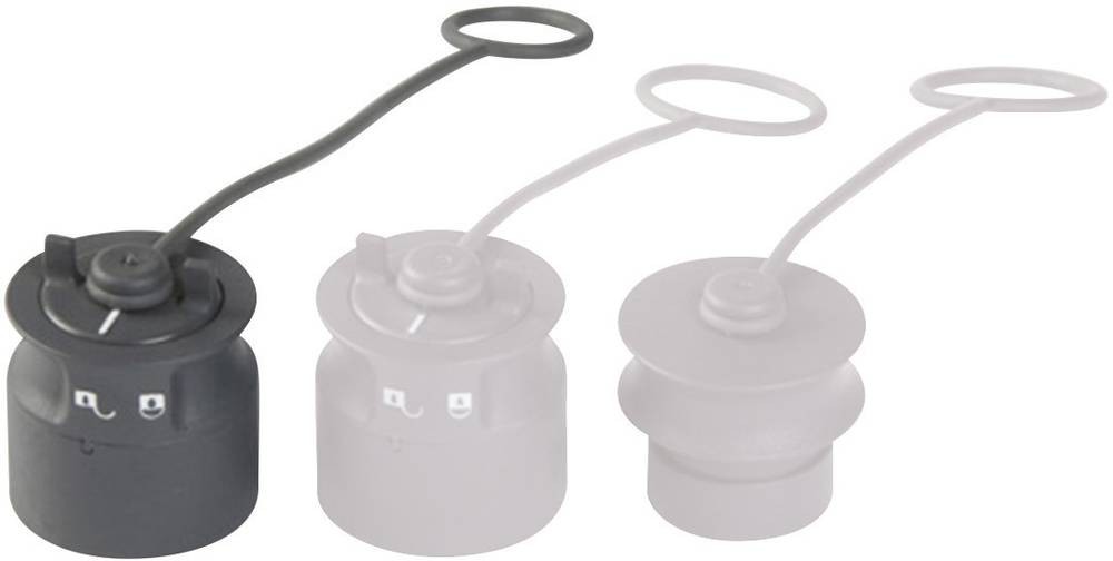 Bulgin 6000 Female Dust Cap, Shell Size 32 IP66, IP68, IP69K Rated,