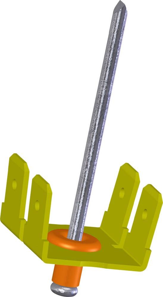 Vogt Verbindungstechnik 388041.67 100 St. Flachsteckverteiler nietbar