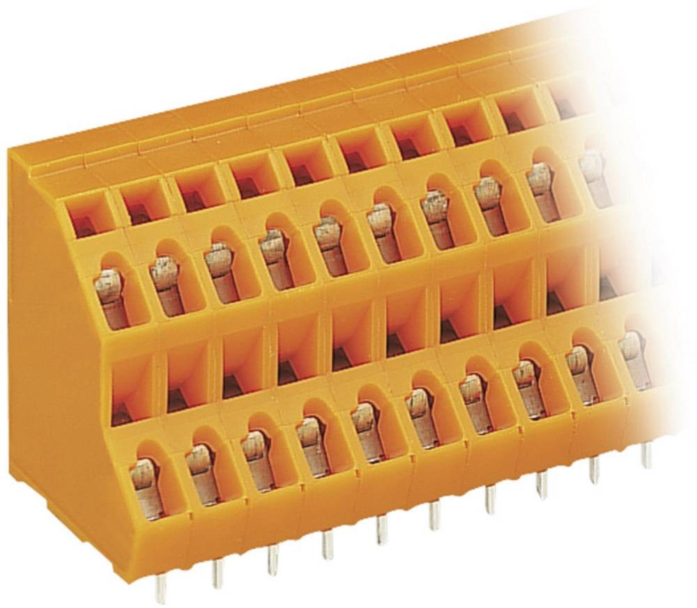 WAGO 736-308 Doppelstockklemme 2.50mm² Polzahl 16 Orange 1 pc(s)