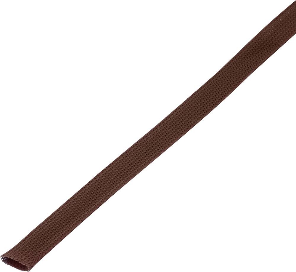 TRU COMPONENTS 1570439 CBBOX2534-BN Geflechtschlauch brown PET 25 up