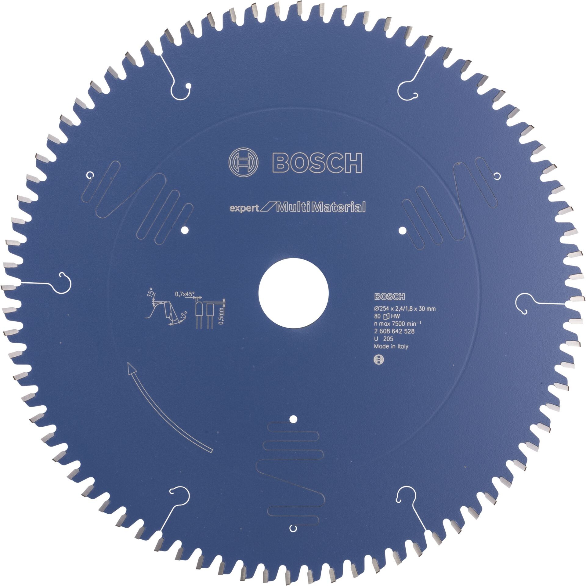 Bosch 2608642528 circular saw blade 25.4 cm 1 pc(s) - Bosch