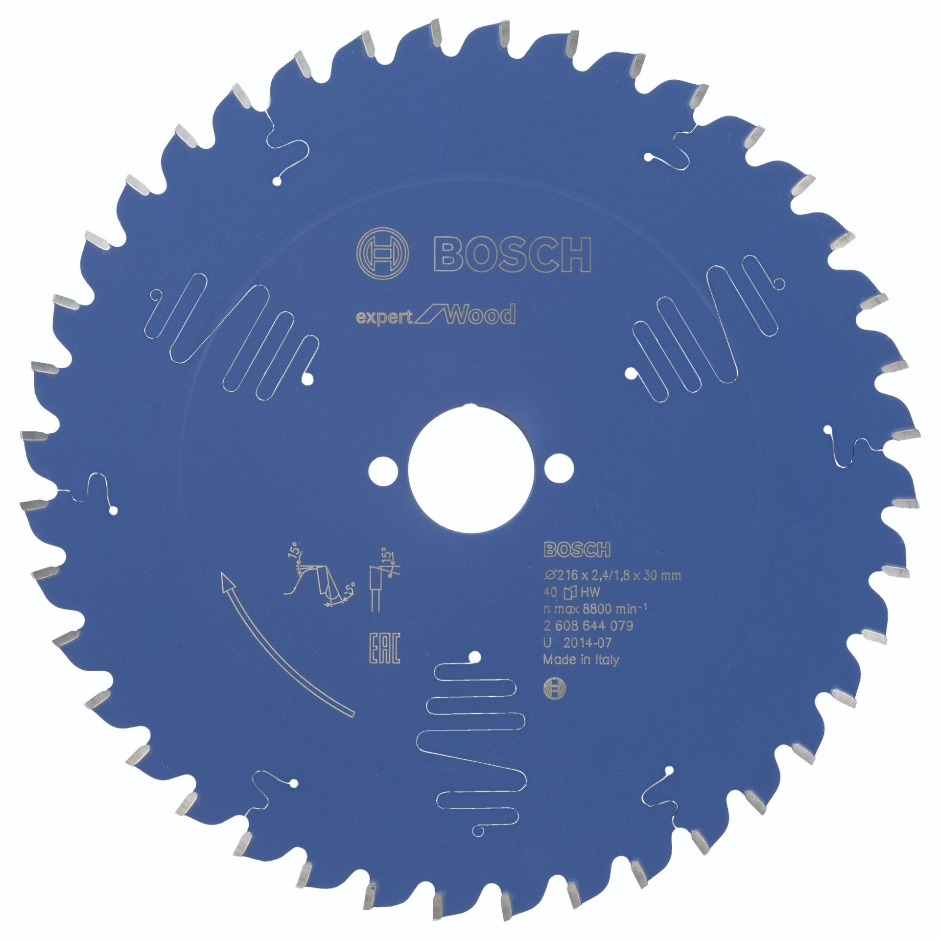 Bosch Power Tools Kreissägeblatt Wood 2608644079