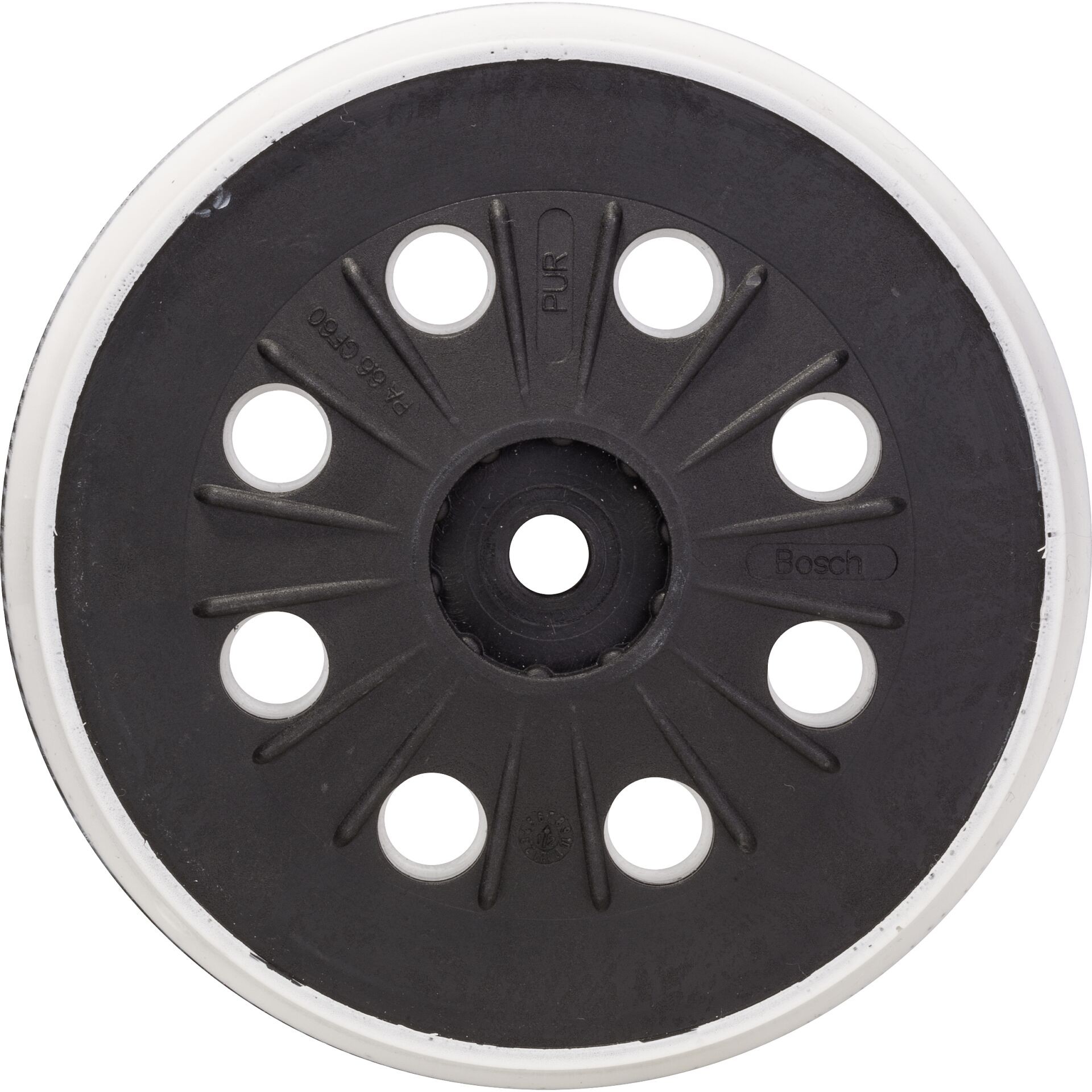 Bosch Accessories 2608601607 Stützteller, 125 mm, mittelhart