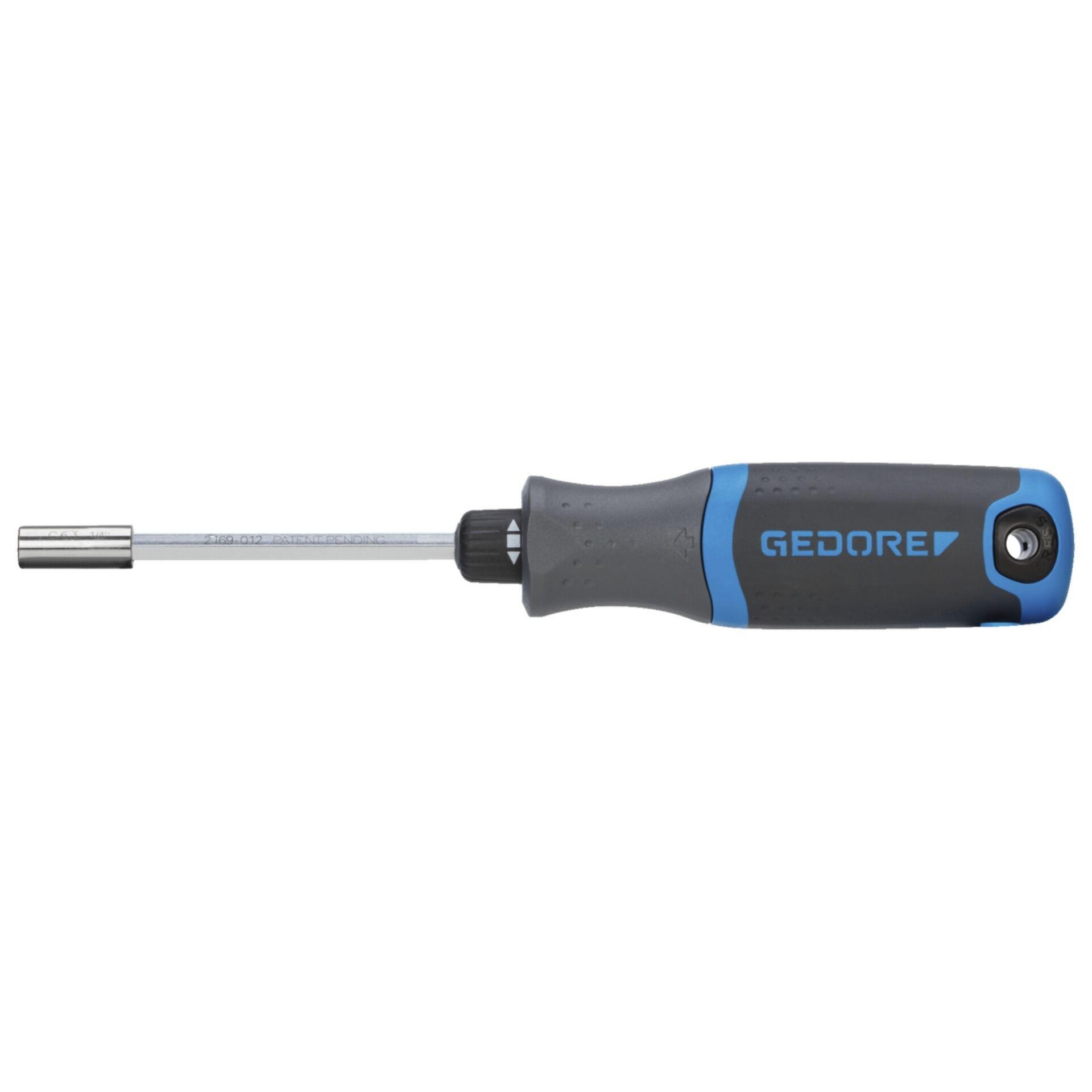 Gedore 2169-012 Magazin-Schraubendreher 1/4\ (6.3 mm)