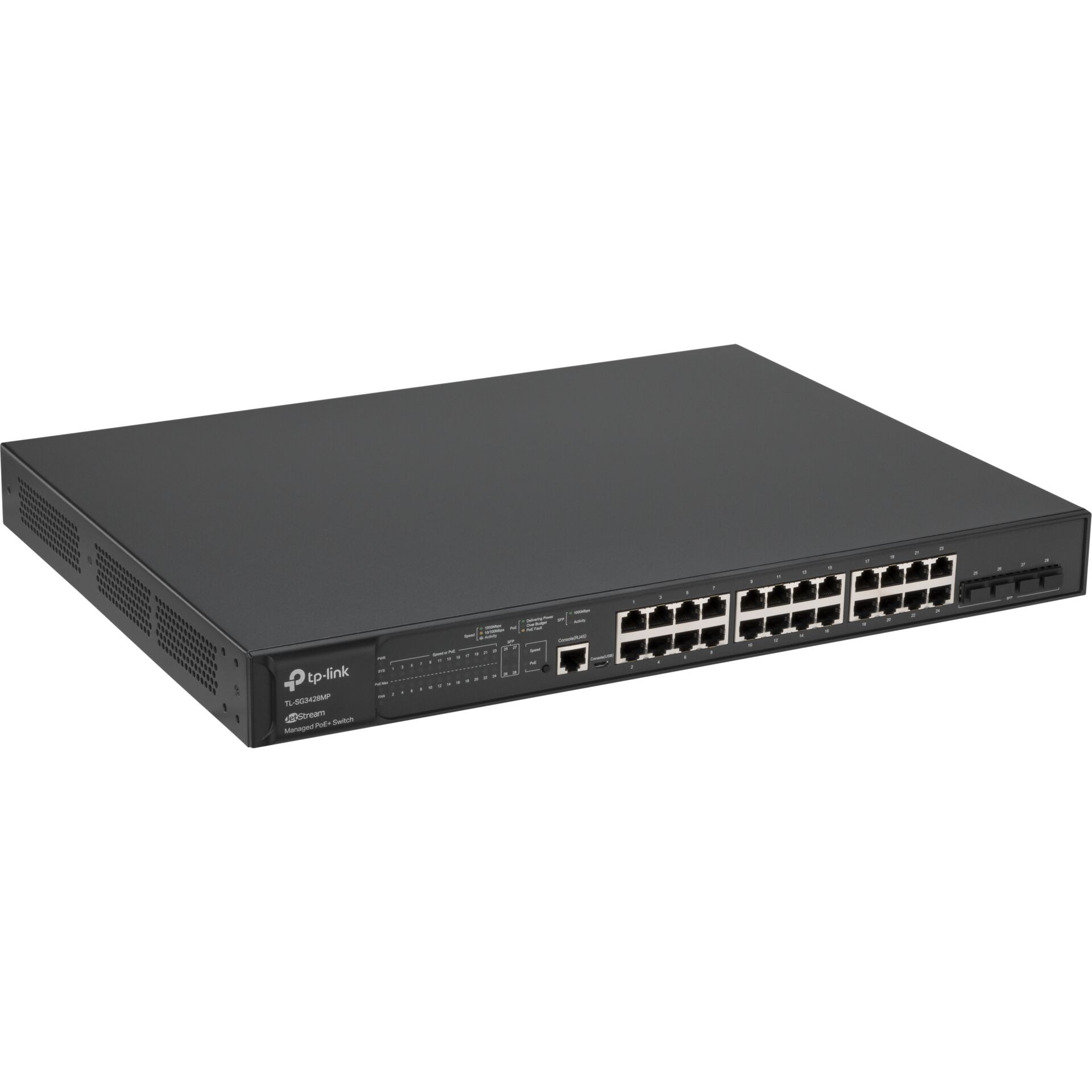 TP-Link Omada SG3428MP commutateur réseau Géré L2+ Gigabit