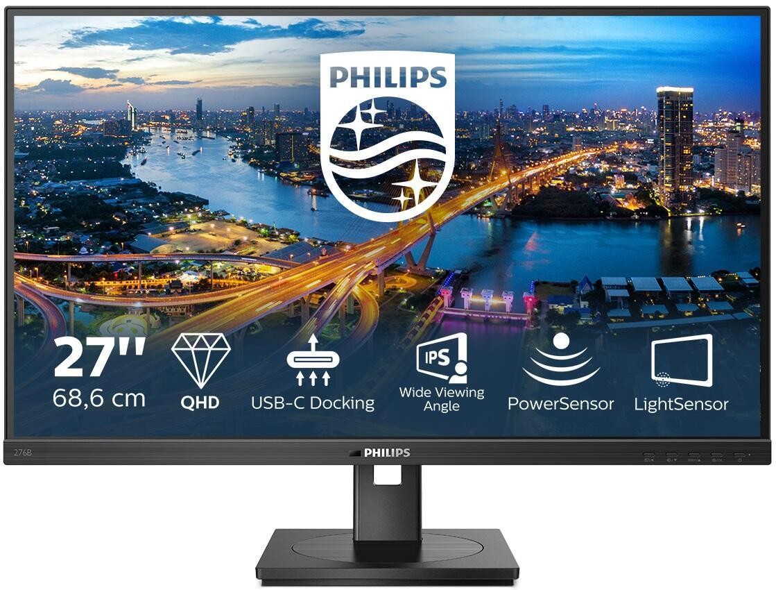 Philips 276B1/00 computer monitor 68.6 cm (27") 2560 x 1440 pixels