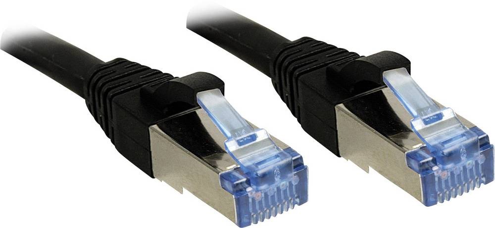 Lindy 47185 cable de red Negro 20 m Cat6a S/FTP (S-STP) - Lindy 47185,