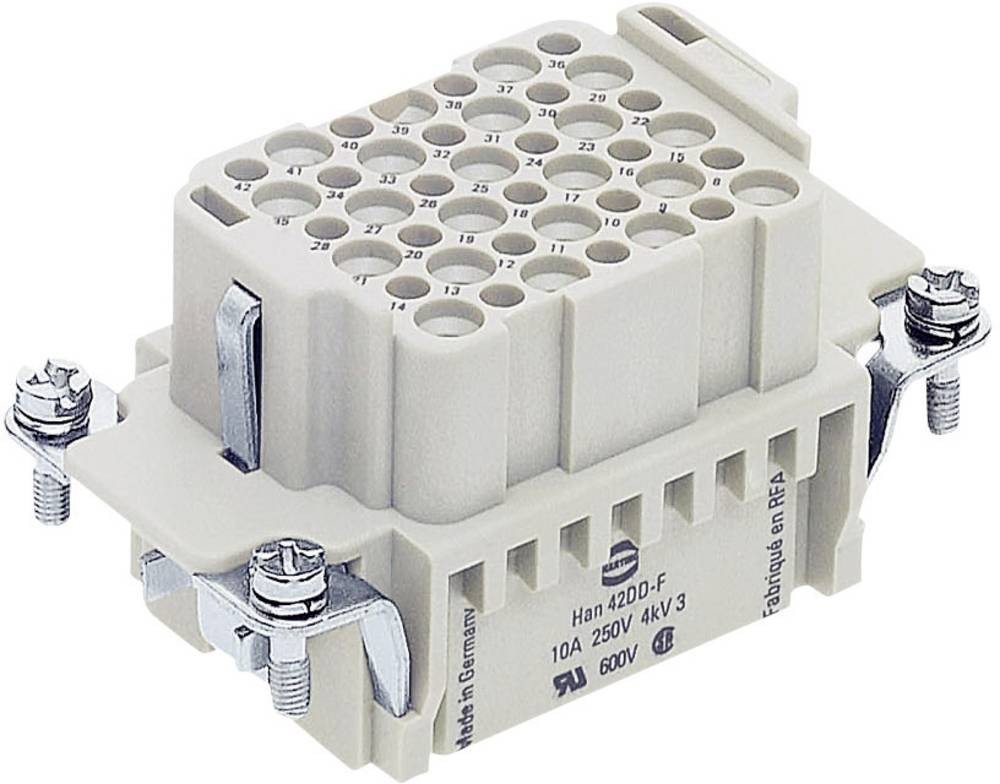 HARTING 09160423101 Buchseneinsatz Han DD 42 + PE Crimpen 1 St.
