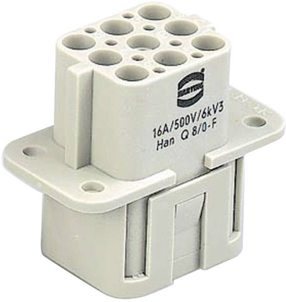 Harting 09 12 017 3101 wire connector Han Q 17/0-F-c Grey - Harting