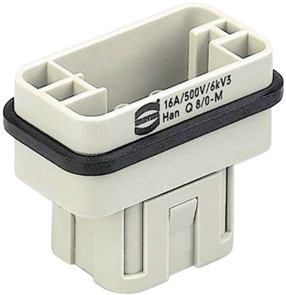 HARTING 09120083001 Stifteinsatz Han Q 8 + PE Crimpen 1 St.