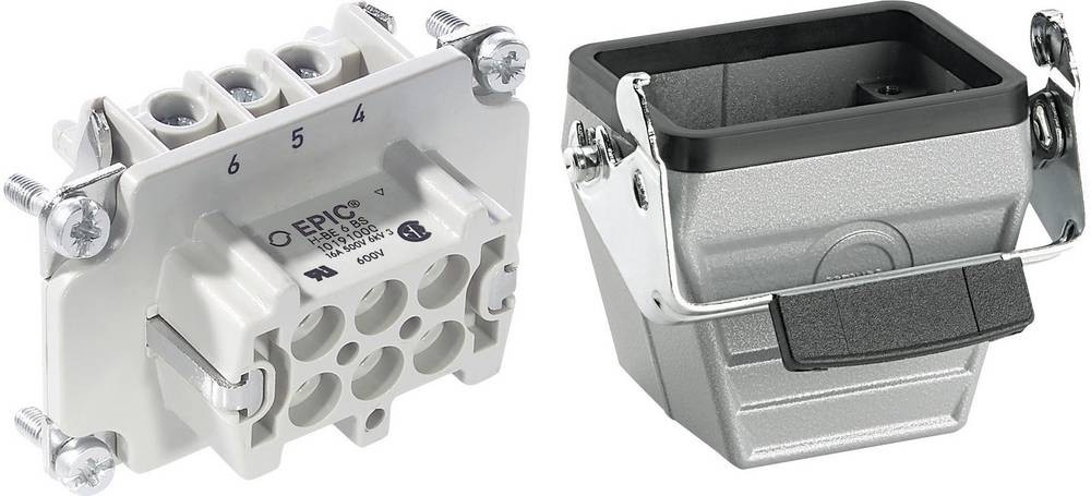 LAPP Steckverbinder-Set EPIC KIT H-BE 6 75009639 6 + PE Schrauben 1