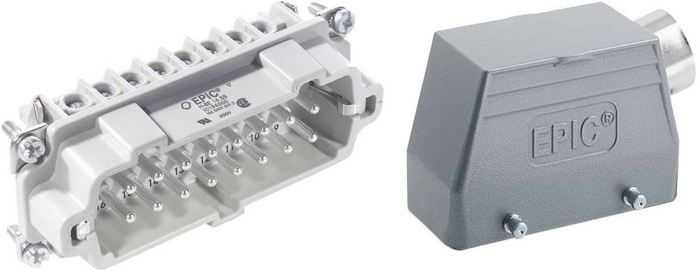 LAPP Steckverbinder-Set EPIC KIT H-BE 16 75009646 16 + PE Schrauben