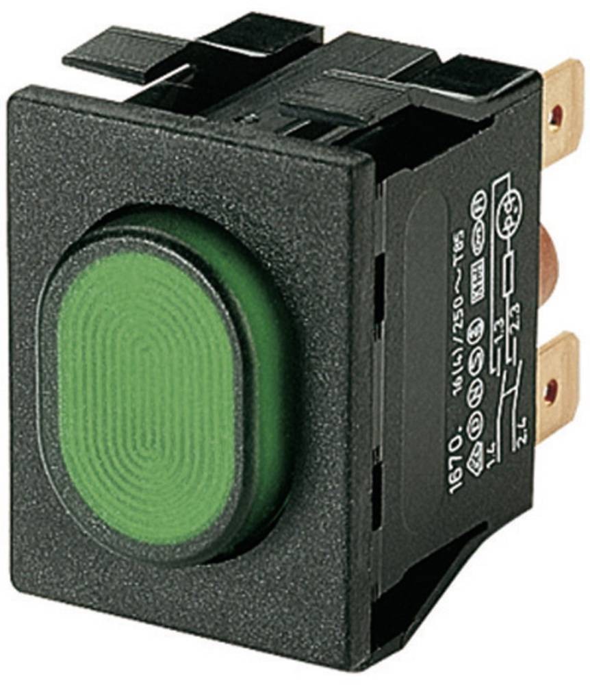 Marquardt 1670.5202 1670.5202 Druckschalter 250 V/AC 16A 2 x Ein/Aus