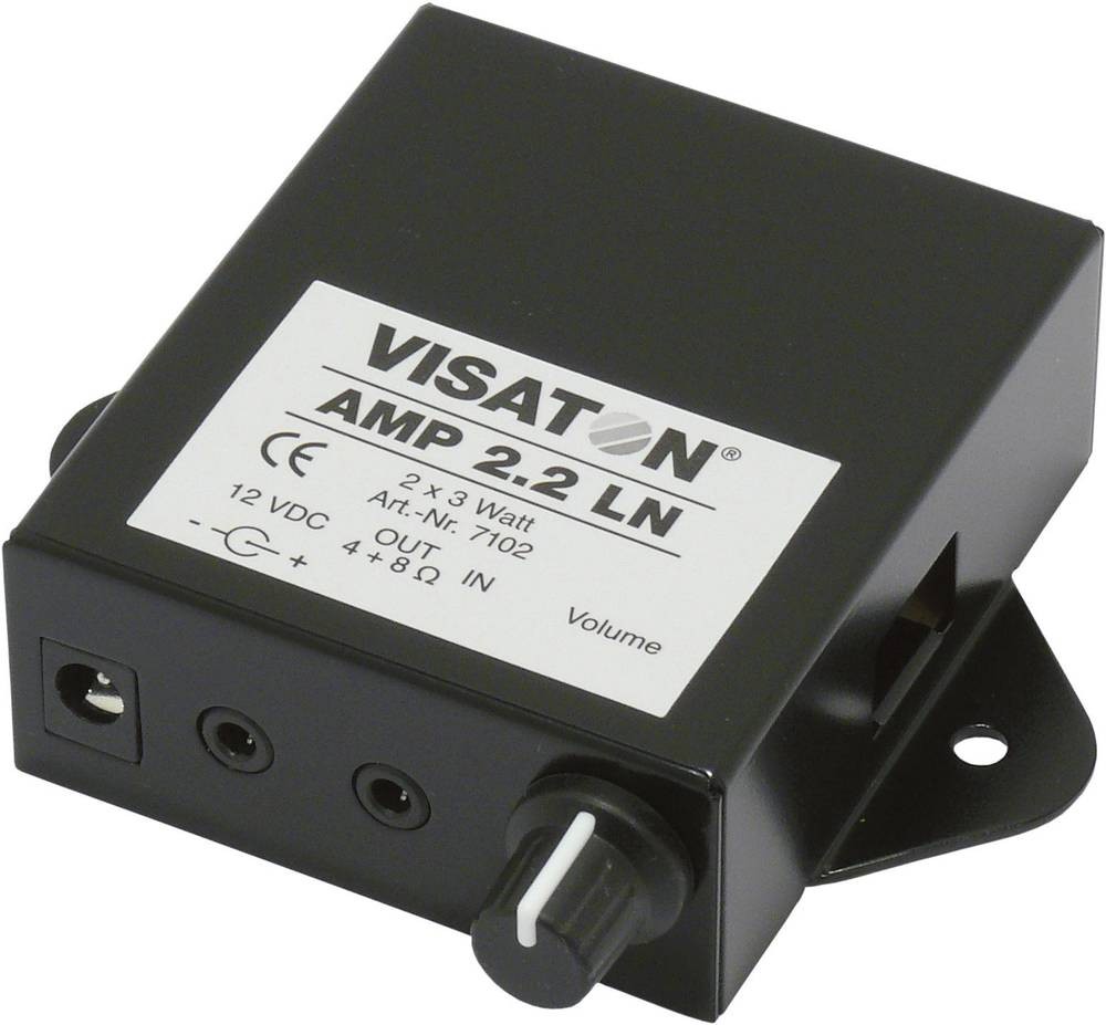 Visaton AMP 2.2 LN 2.0 channels Home Black - Visaton AMP 2.2 LN, 2.0