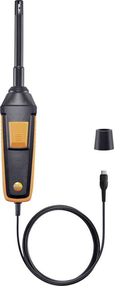 Testo Probe for Humidity, Temperature, +70°C Max, 100%RH Max - Testo