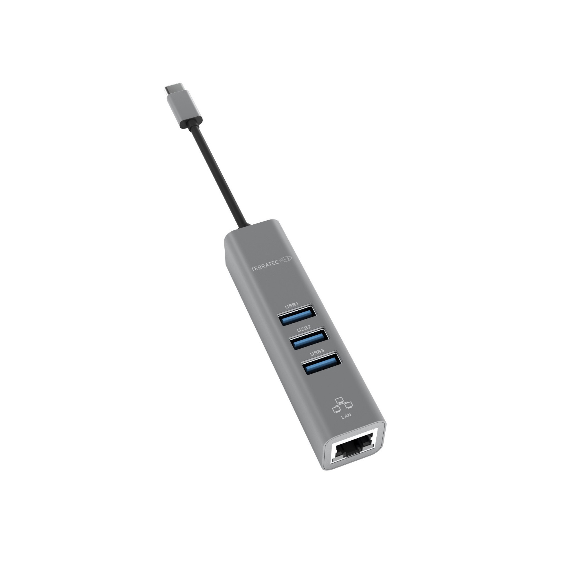 Terratec Connect c2 USB 3.2 Gen 1 (3.1 Gen 1) Type-C Silver -