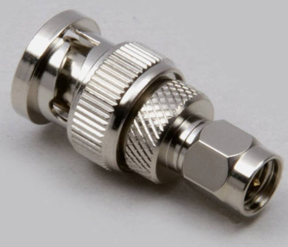 BKL Electronic 0409032 HF-Adapter SMA-Stecker - BNC-Stecker 1St.