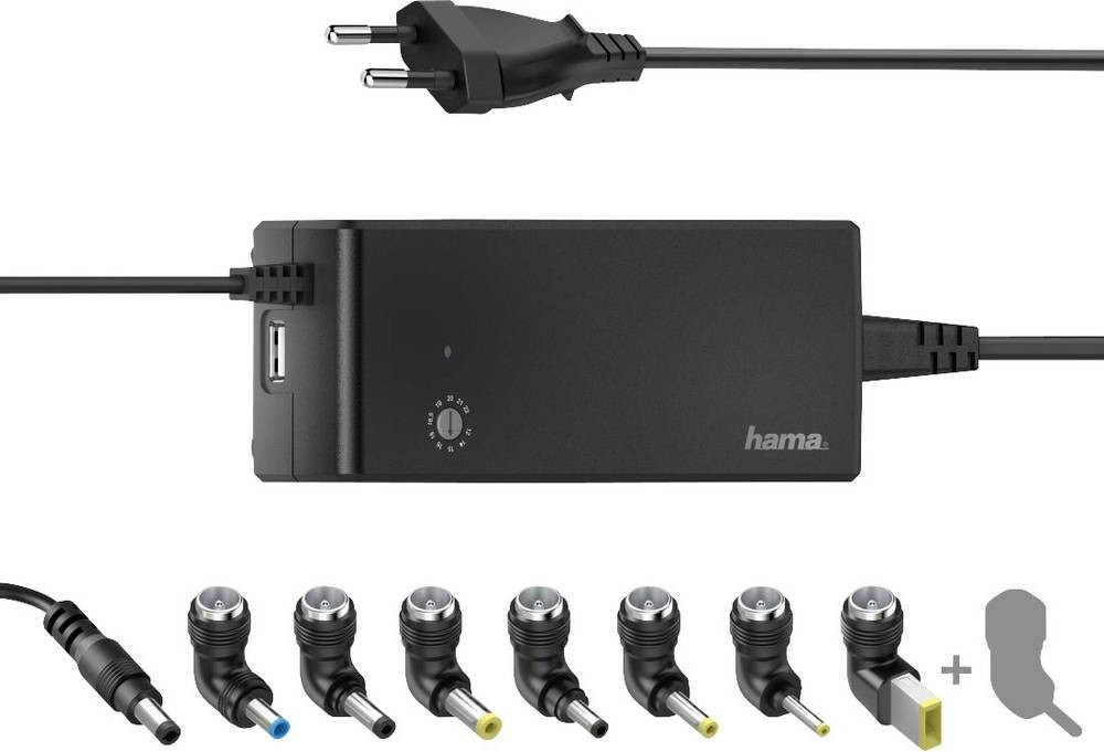 Hama 200004 Notebook-Netzteil 90W 12 V/DC, 14 V/DC, 15 V/DC, 16 V/DC,