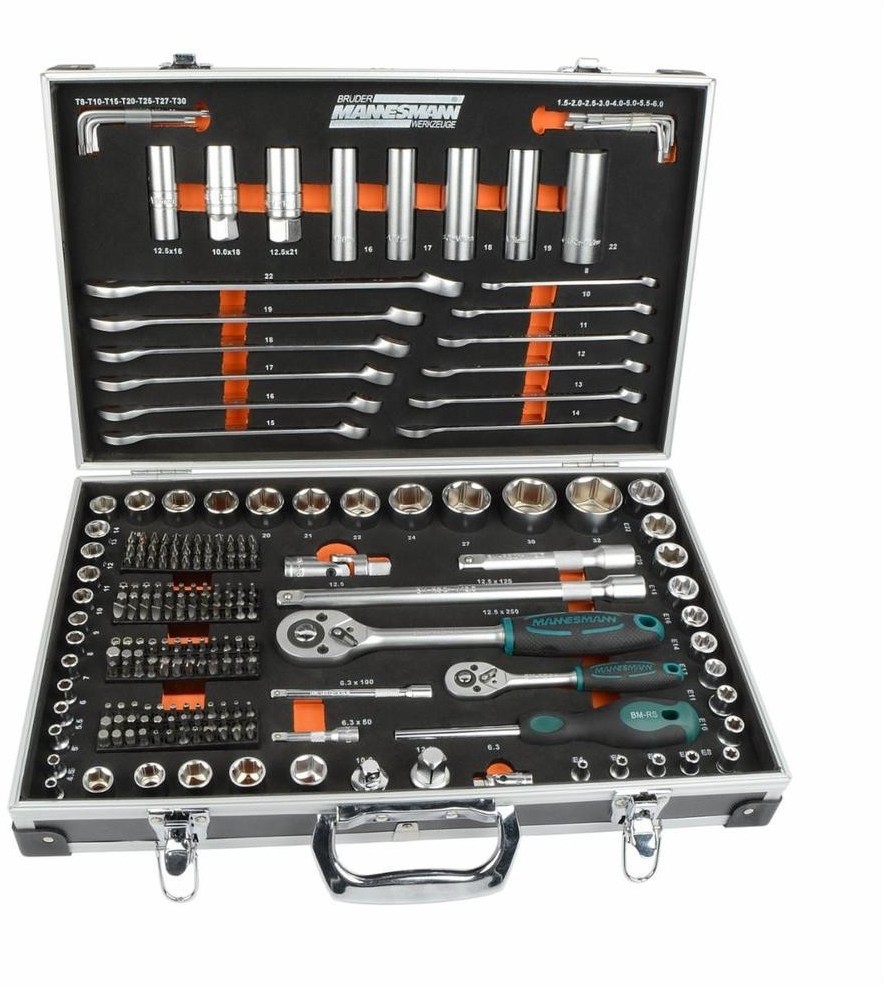 Brüder Mannesmann M98432 Steckschlüsselsatz 232teilig
