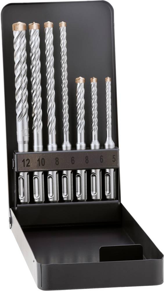 Alpen SDS+ FORCE X KM7 0080500007100 Beton-Spiralbohrer-Set SDS-Plus