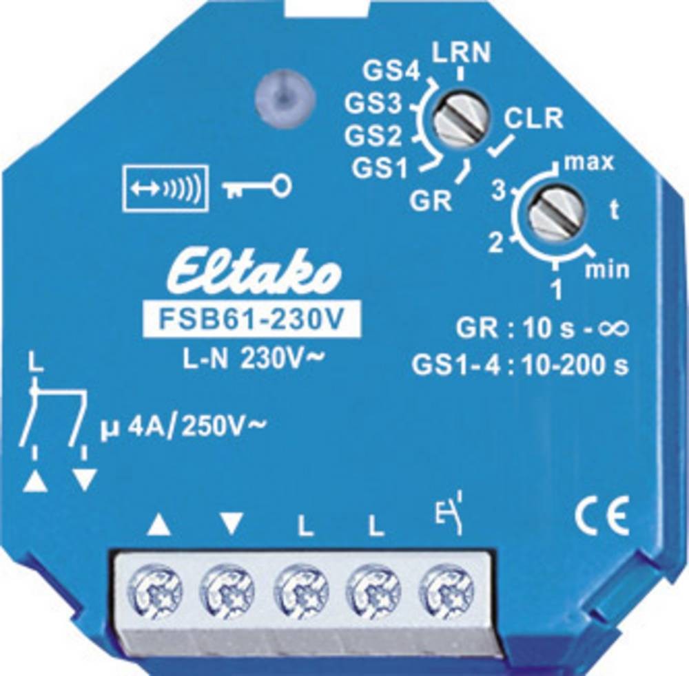 Eltako FSB61-230V Funk Rollladenaktor concealed installation