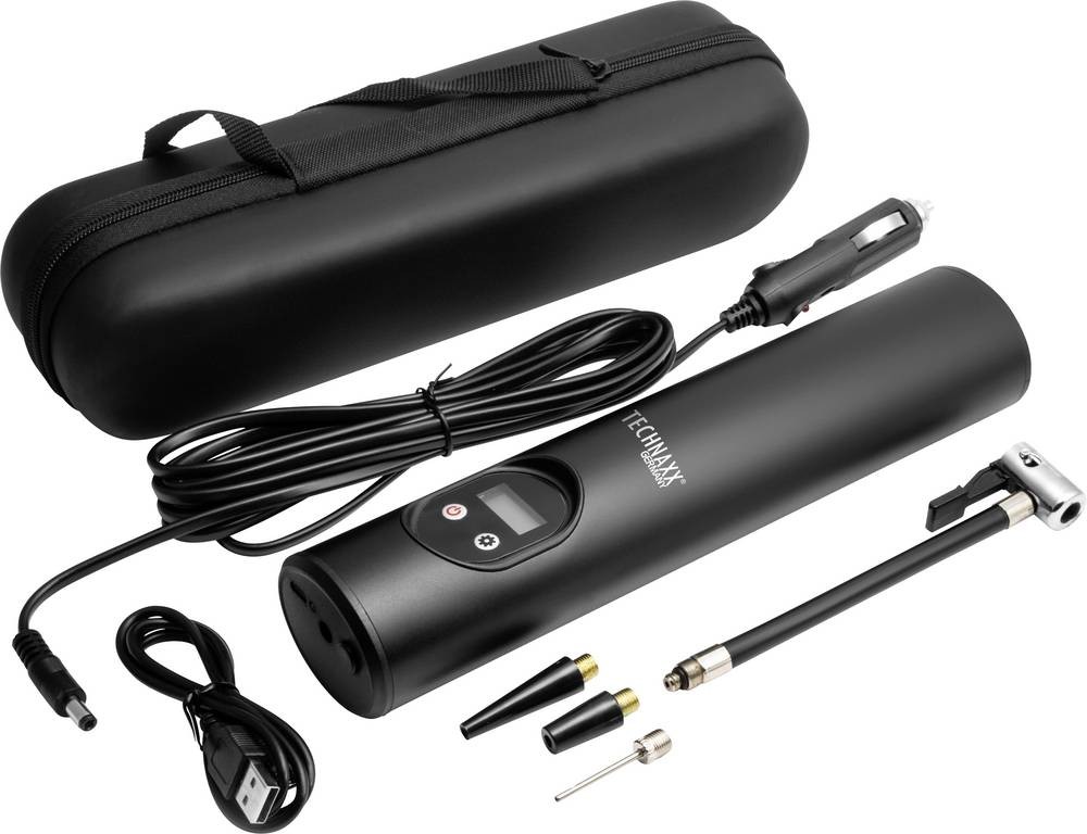 Technaxx TX-157 air compressor Battery - Technaxx TX-157, 8 bar, 750 g