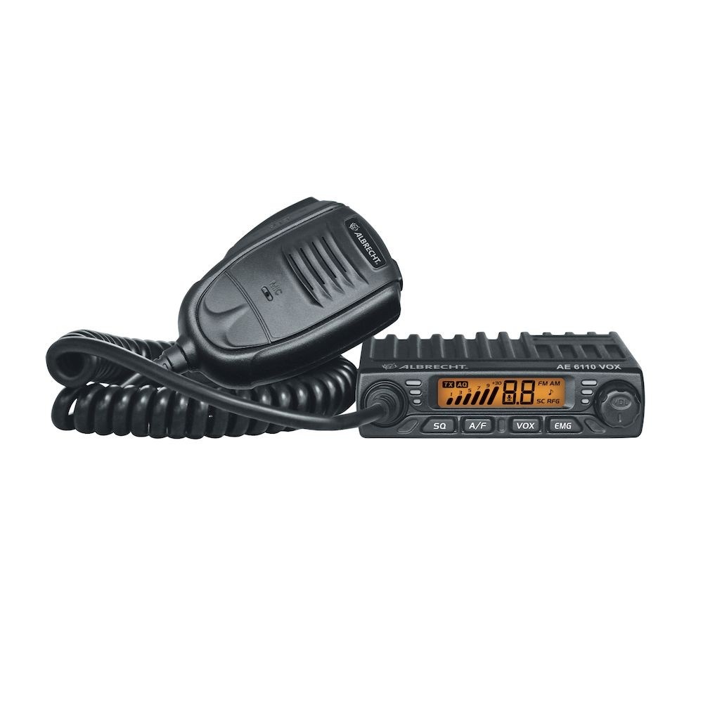 Albrecht AE 6110 VOX 400 channels Car CB radio - Albrecht AE 6110 VOX,
