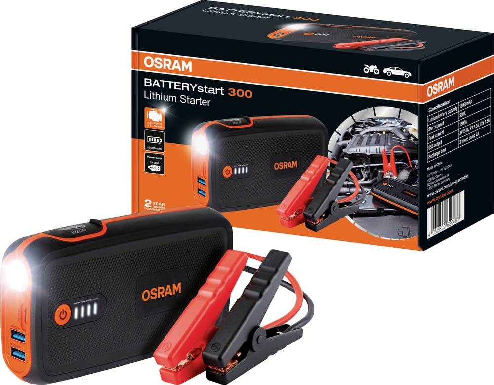 Osram Automotive Schnellstartsystem BATTERYstart 300 OBSL300