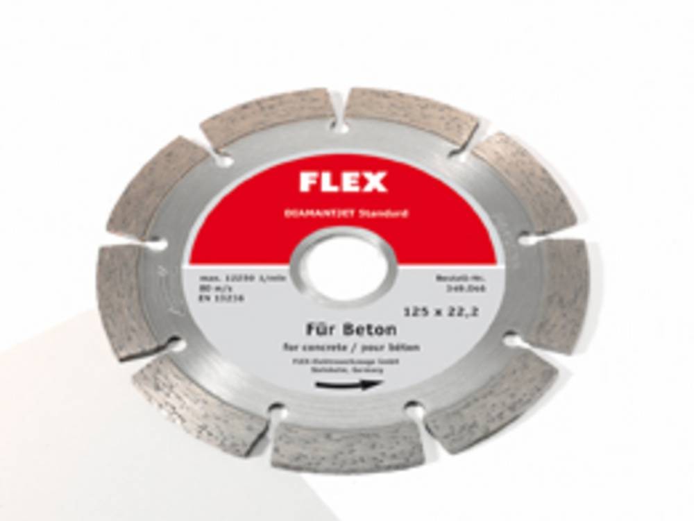Flex 349046 Diamanttrennscheibe Durchmesser 125mm Bohrungs-Ø 22.2mm