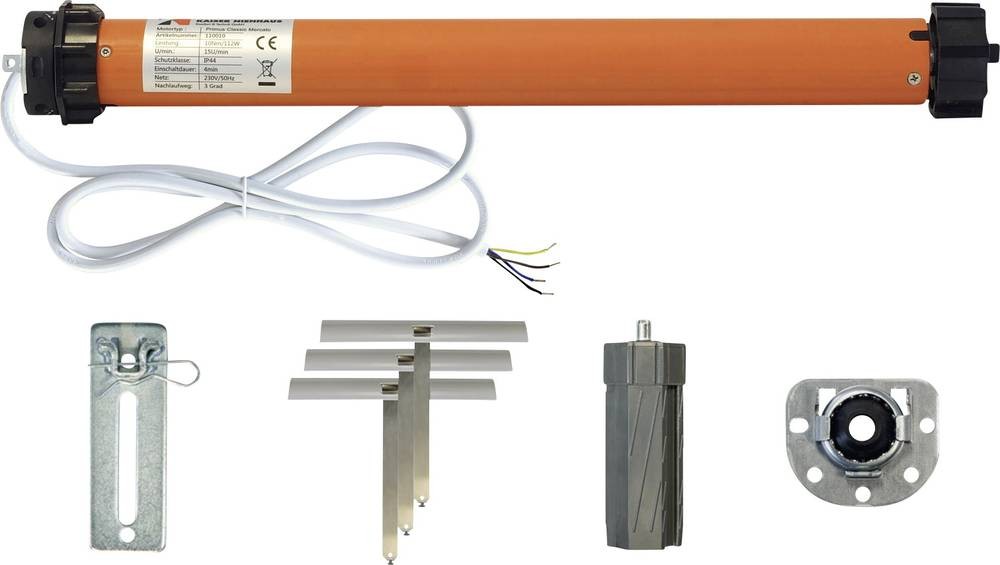 Kaiser Nienhaus Classic Mercato Favorit 130020 Rohrmotor-Set 60mm 20