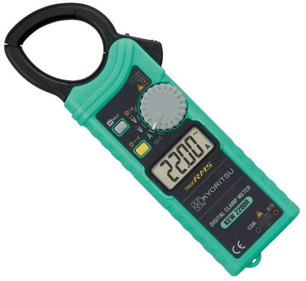 Kyoritsu KEW-2200R Stromzange digital CAT III 600 V, CAT IV 300V