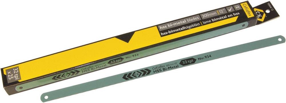 C.K T0934 12 HSS-Bitmetallhoja de sierra Pack 25tlg. 300mm 25St.