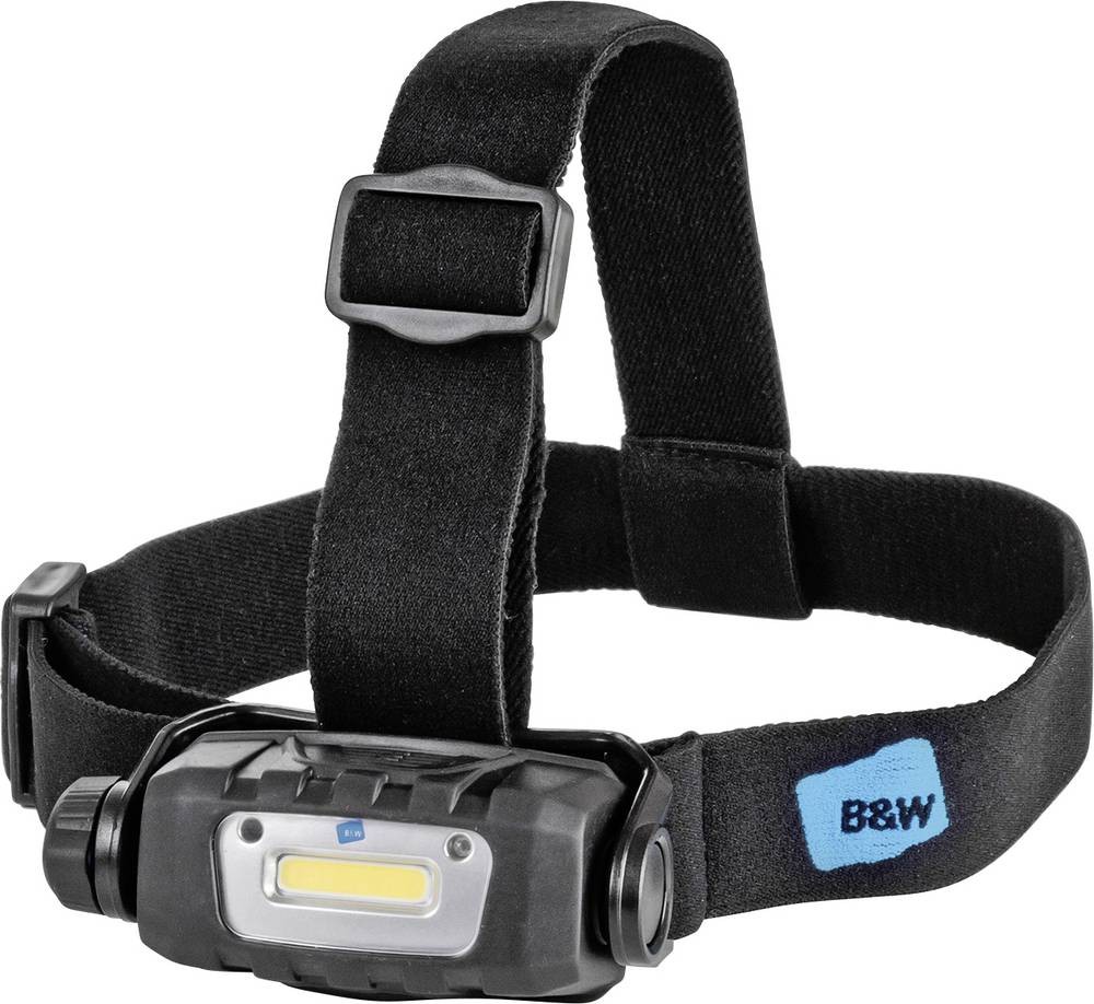 B & W International Sensor Head LED Stirnlampe akkubetrieben 250lm 7h