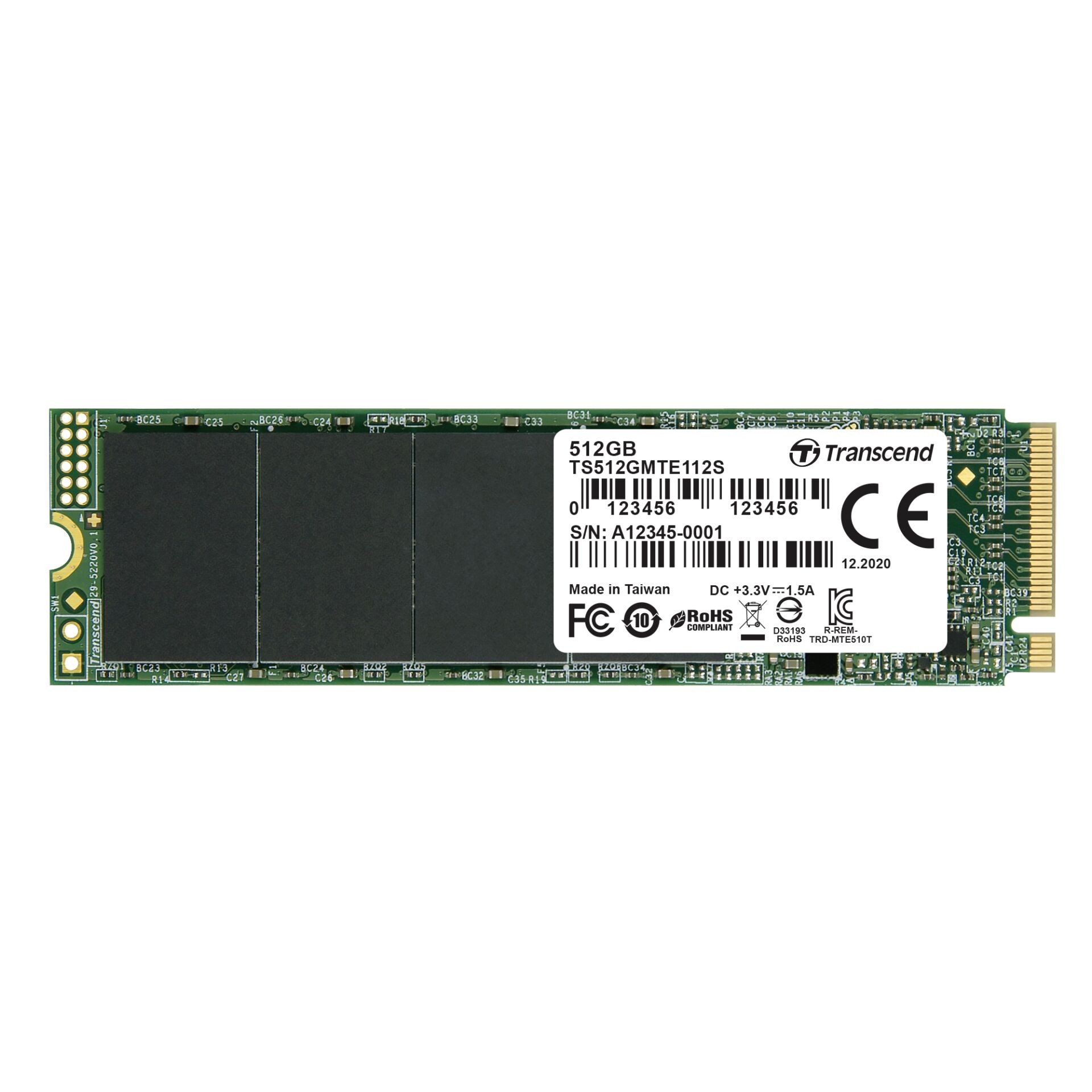 Transcend 112S M.2 SSD - 512 GB