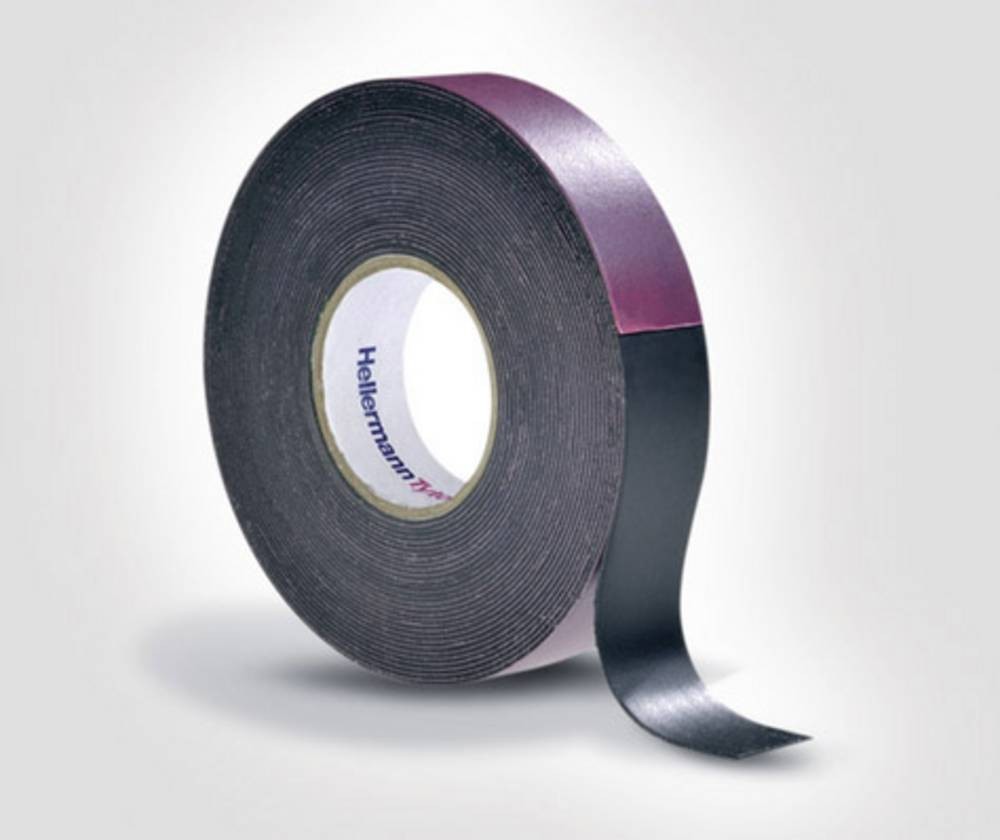 claroermannTyton HTAPE-POWER600-38x6.7-NR-BK (6.7) 711-10201