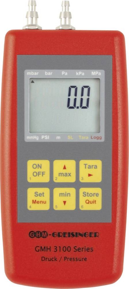 Greisinger GMH 3161-07 - WPD5 Druck-Messgerät Luftdruck -10 - 350