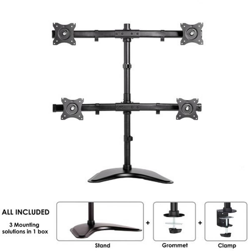 Neomounts NM-D335D4BLACK Monitor stand 10-27" - Neomounts NM-
