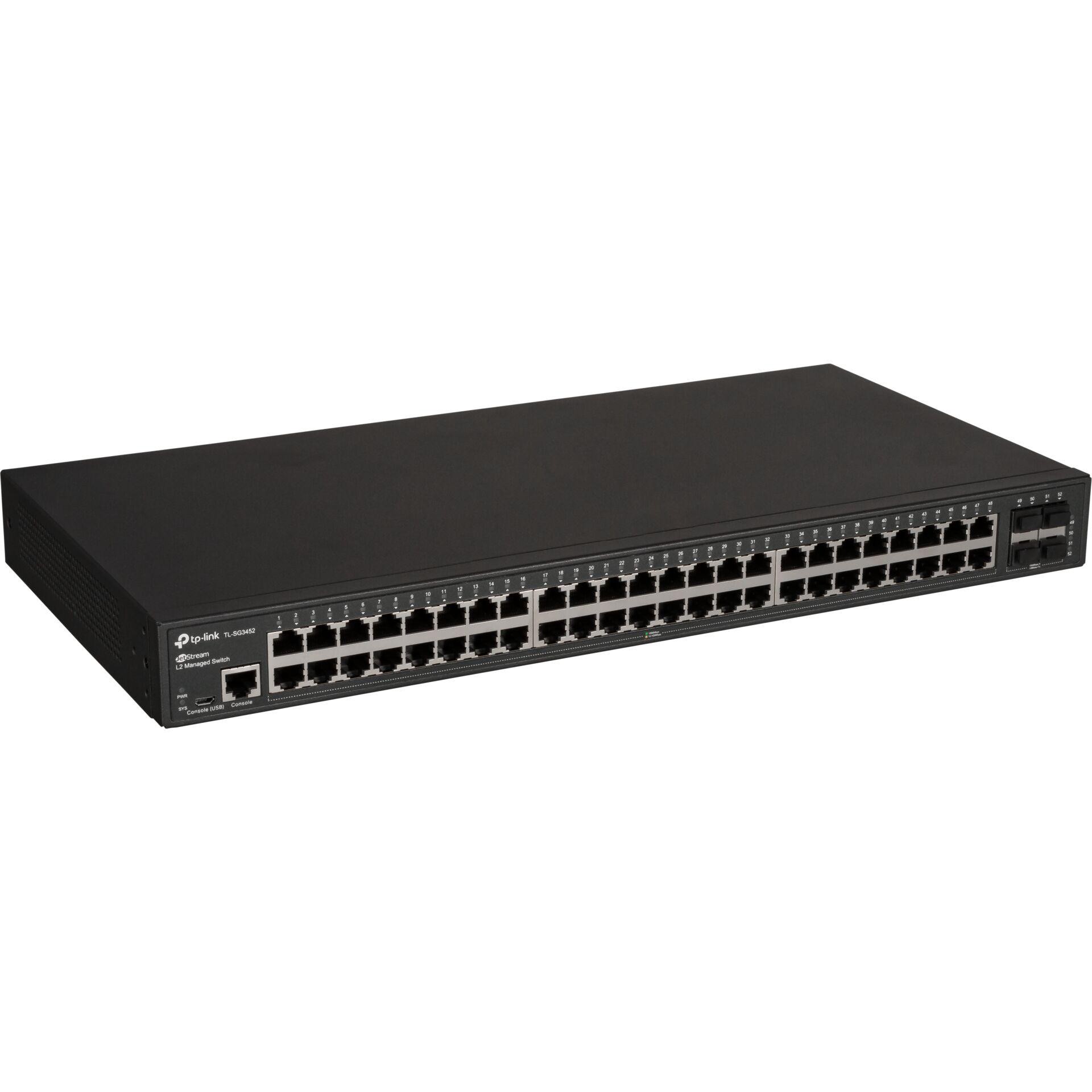 TP-Link Omada SG3452 commutateur réseau Géré L2+ Gigabit Ethernet (