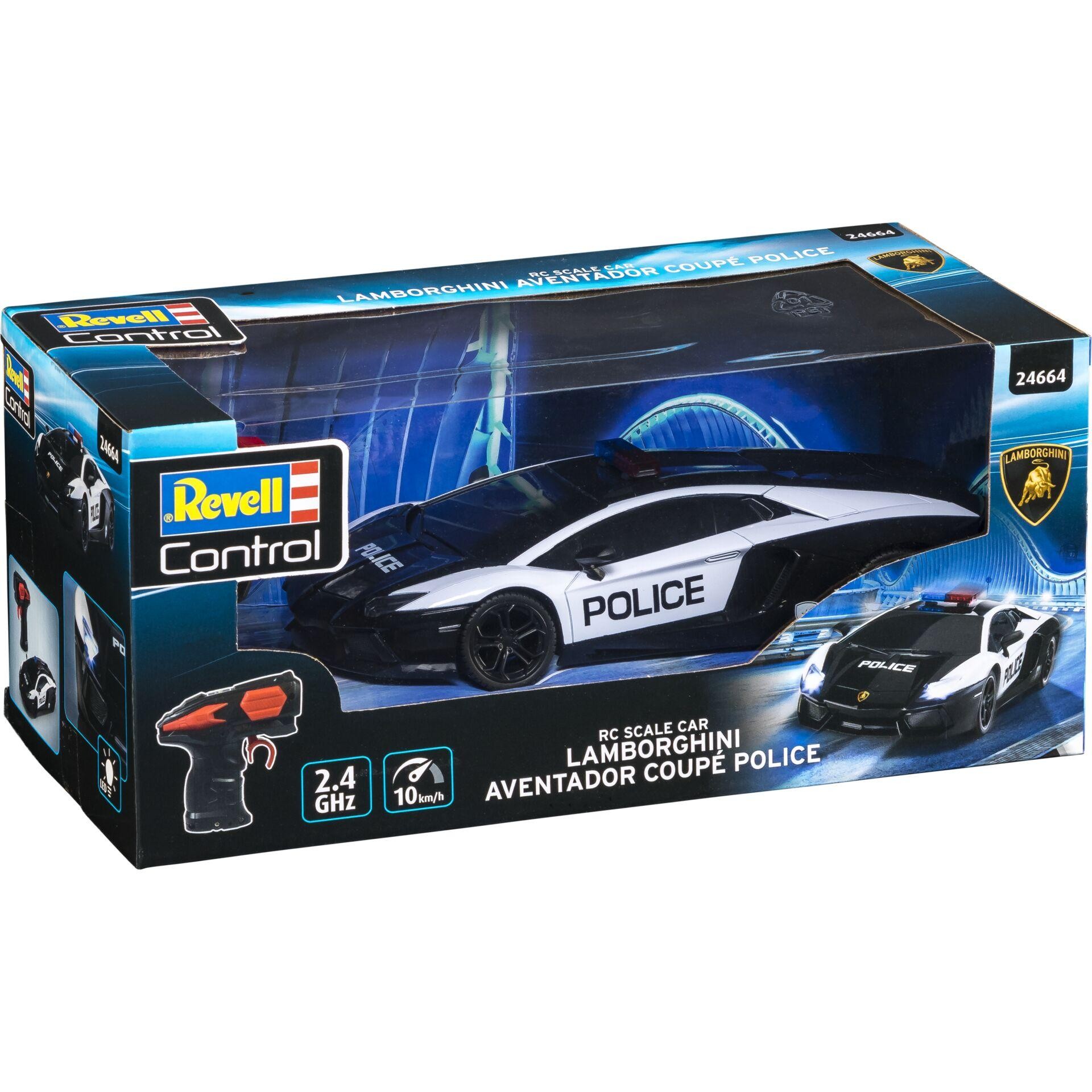 Revell 24664 Lamborghini Aventador Police RC Einsteiger Modellauto
