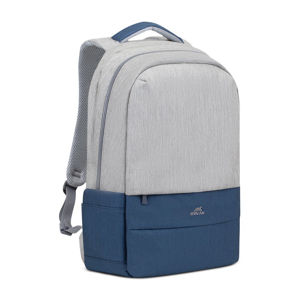 Rivacase 7567 notebook case 43.9 cm (17.3") Border Grey, Navy -