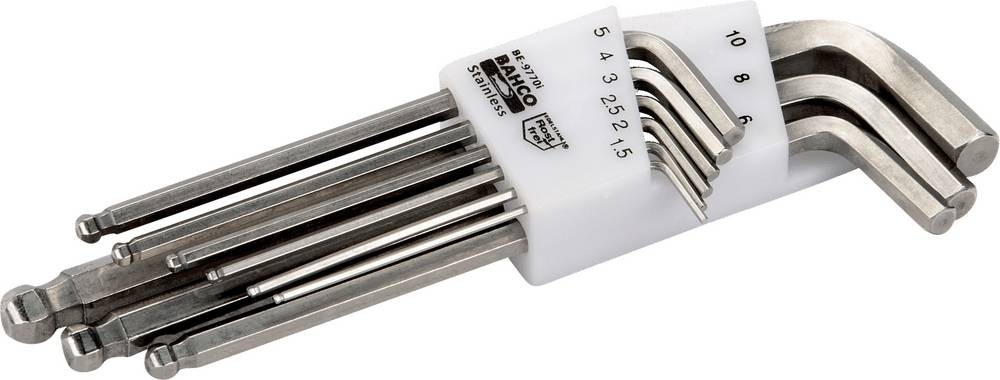 Bahco Winkelschraubendreher-Set 2.5 mm, 2 mm, 3 mm, 4 mm, 5 mm, 6 mm,
