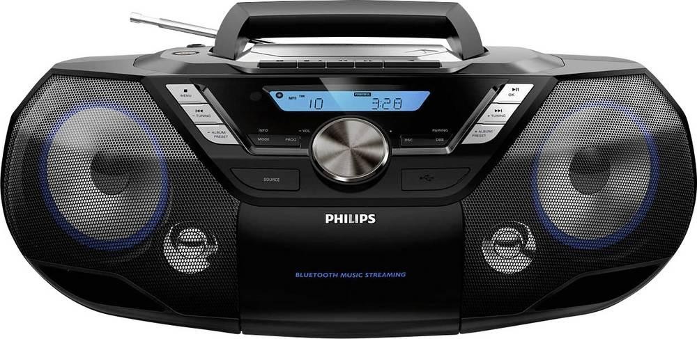 Philips AZB798T CD-Radio DAB+, UKW Bluetooth , CD, Kassette, USB