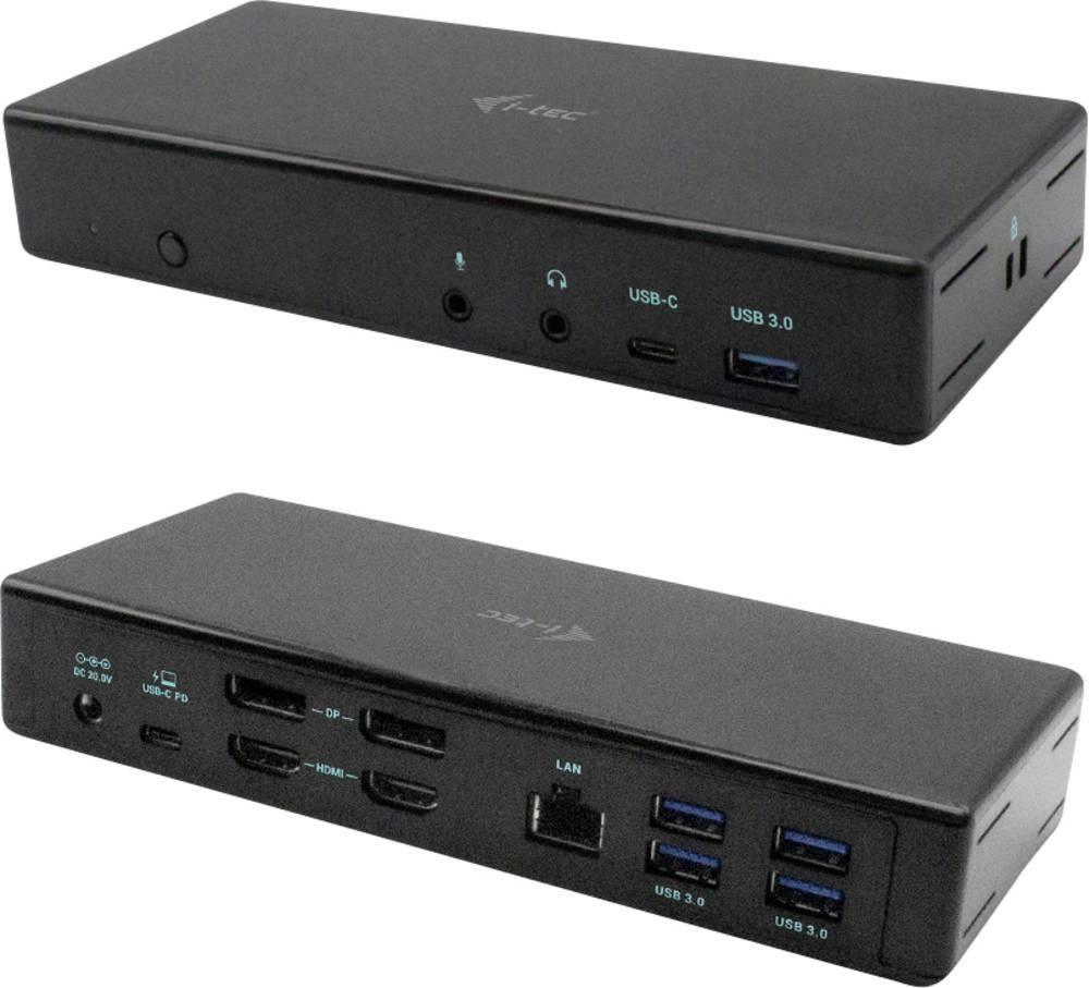i-tec USB-C Quattro Display Docking Station with Power Delivery 85 W -