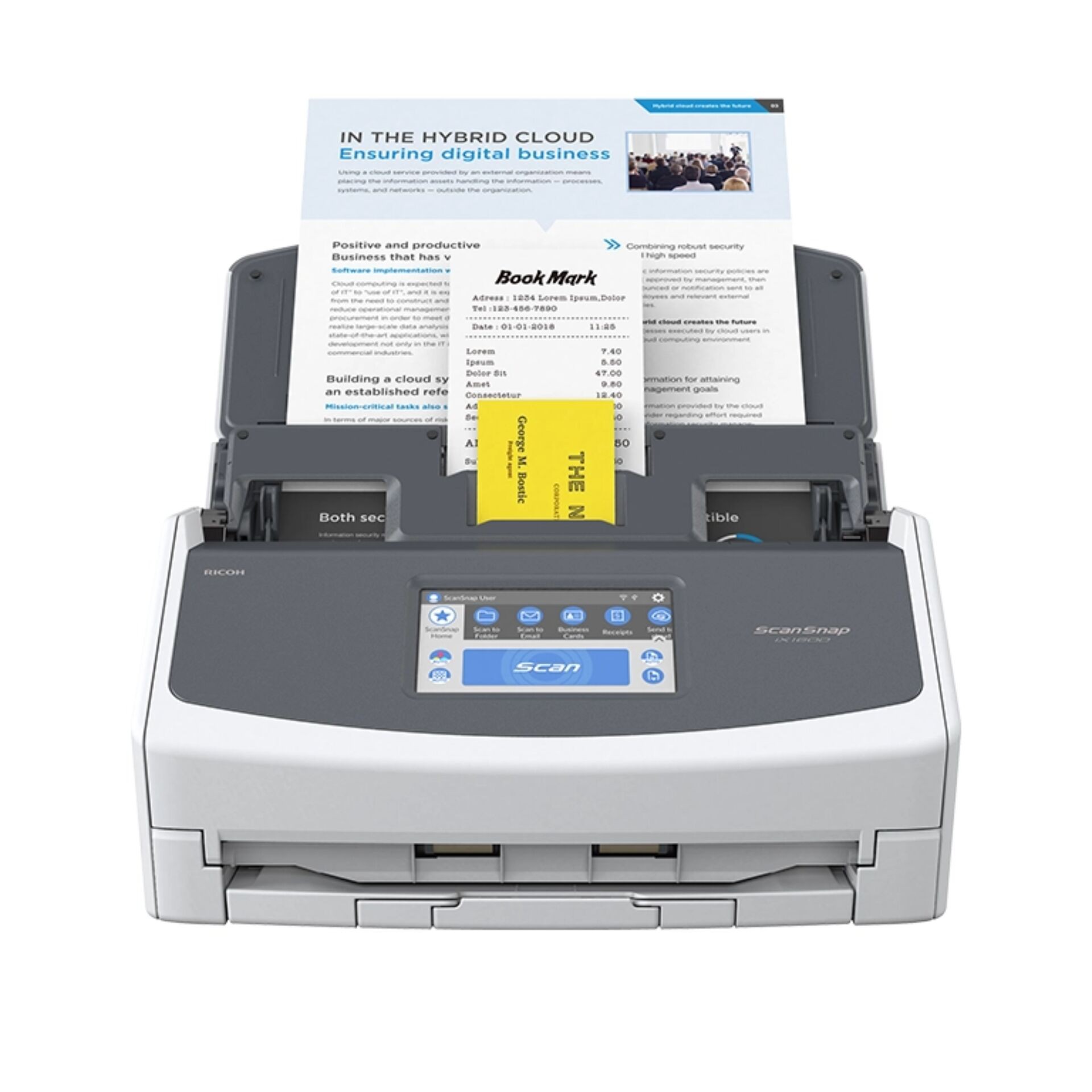 Ricoh ScanSnap iX1600 Numériseur chargeur automatique de documents (