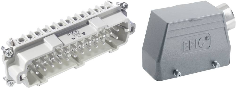 LAPP Steckverbinder-Set EPIC KIT H-BE 24 75009651 24 + PE Schrauben