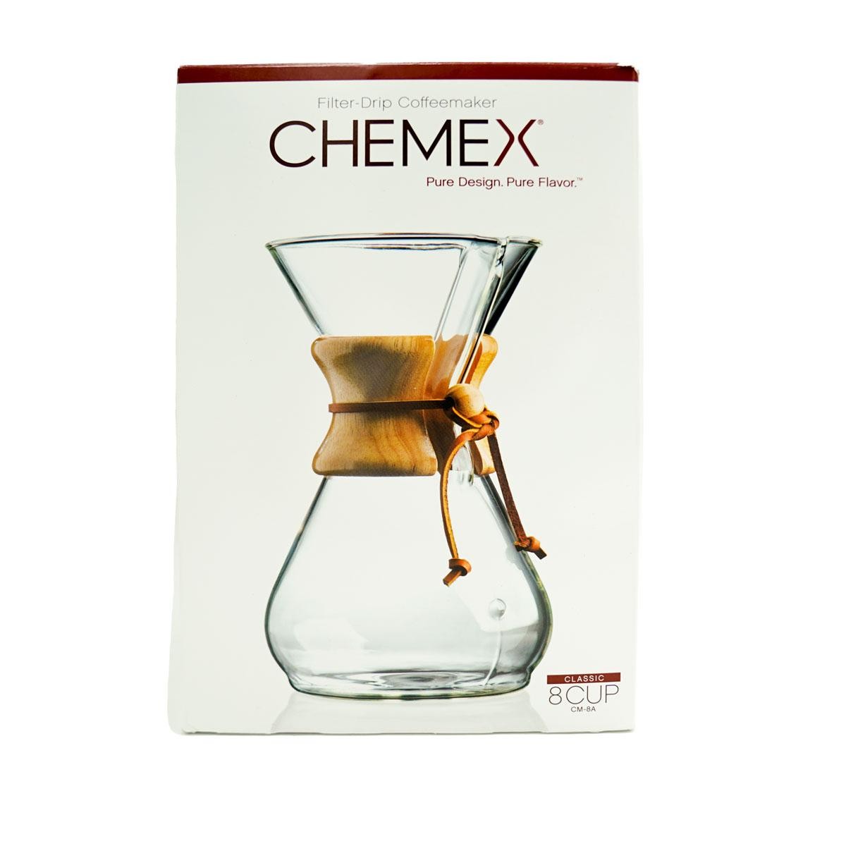 Kahla Chemex CM-6A Karaffe aus verre avec Holzhals