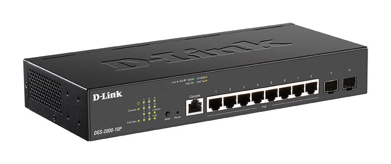 D-Link DGS-2000-10P switch Gestionado L2/L3 Gigabit Ethernet (10/100/